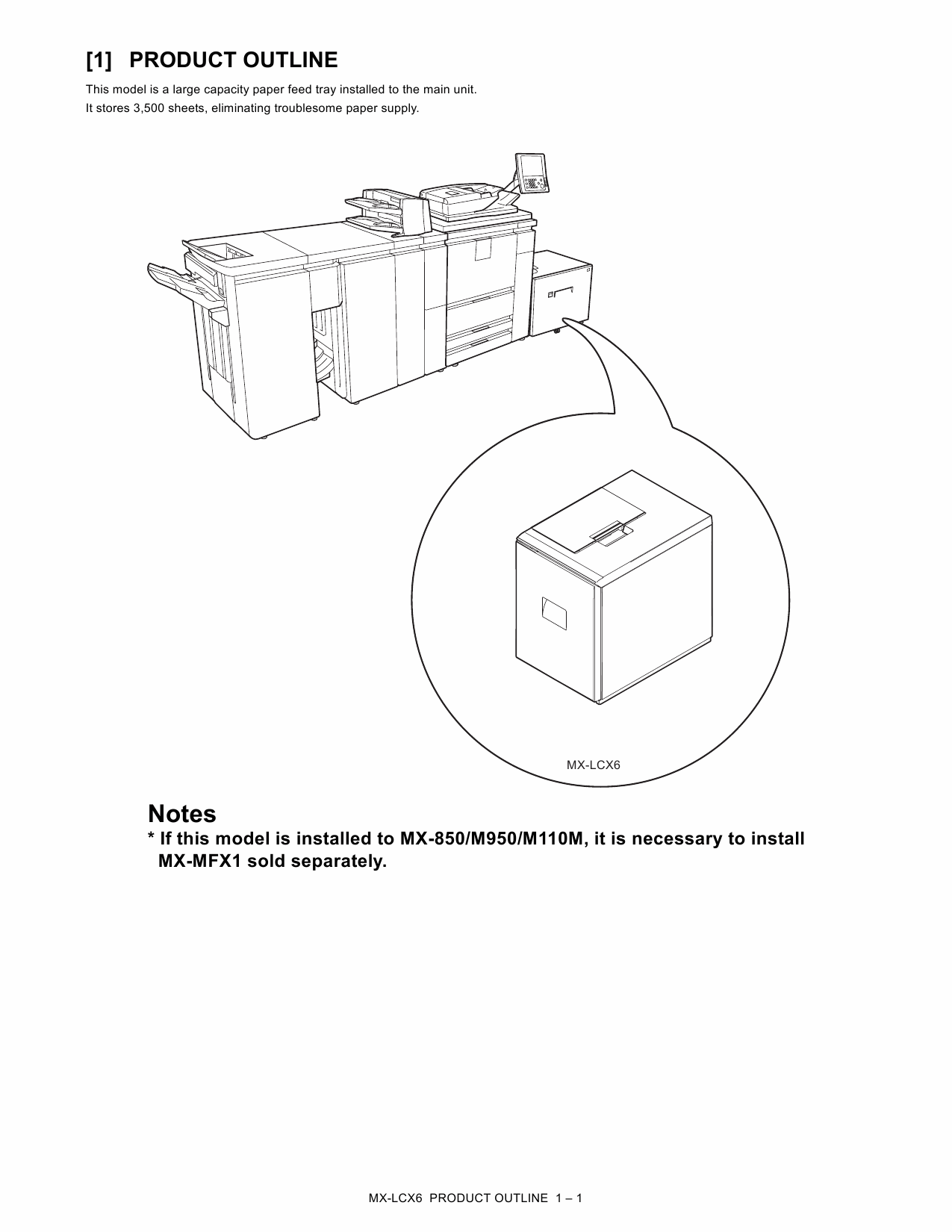 SHARP MX LCX6 Service Manual-2